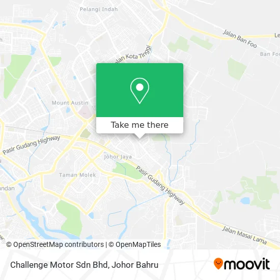 Challenge Motor Sdn Bhd map