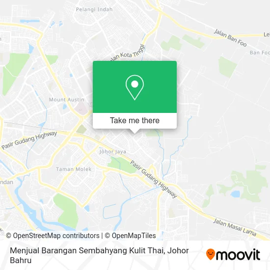 Menjual Barangan Sembahyang Kulit Thai map