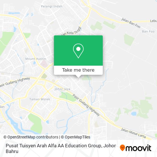 Pusat Tuisyen Arah Alfa AA Education Group map