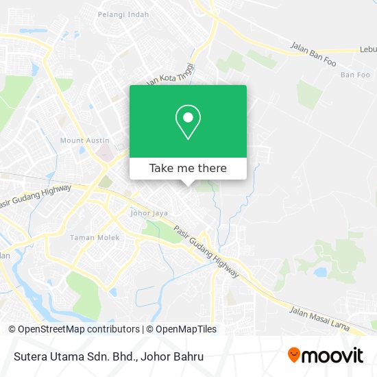 Sutera Utama Sdn. Bhd. map