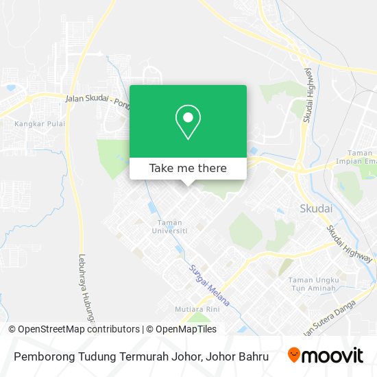 Pemborong Tudung Termurah Johor map
