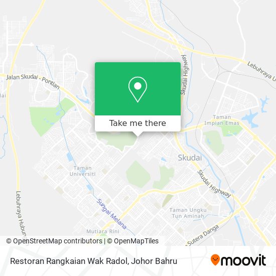 Restoran Rangkaian Wak Radol map