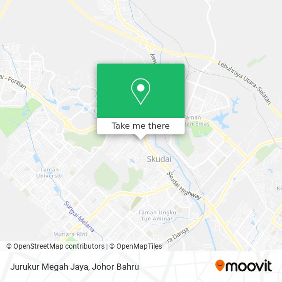 Jurukur Megah Jaya map