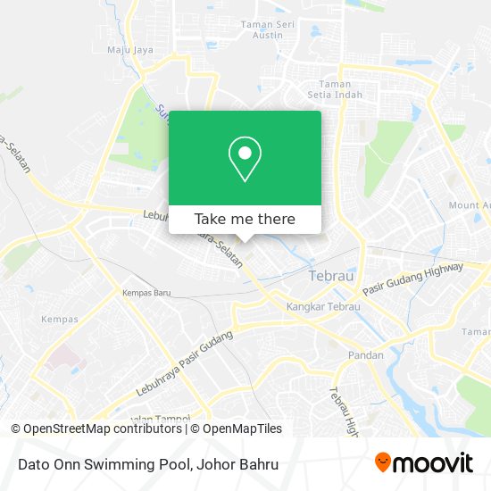 Dato Onn Swimming Pool map