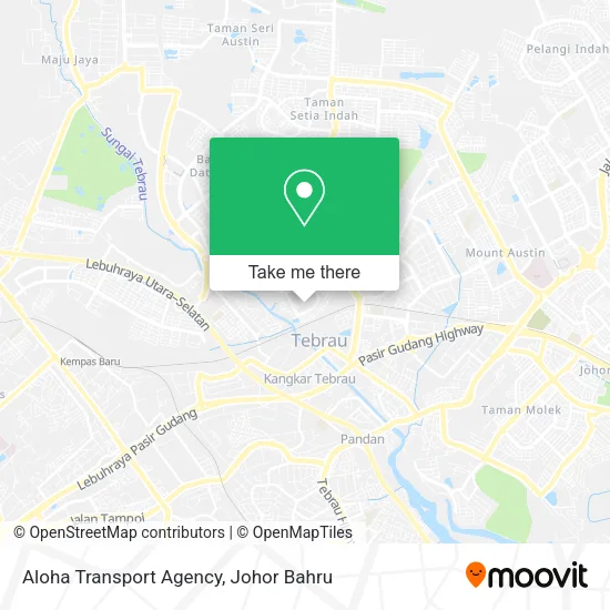 Aloha Transport Agency map