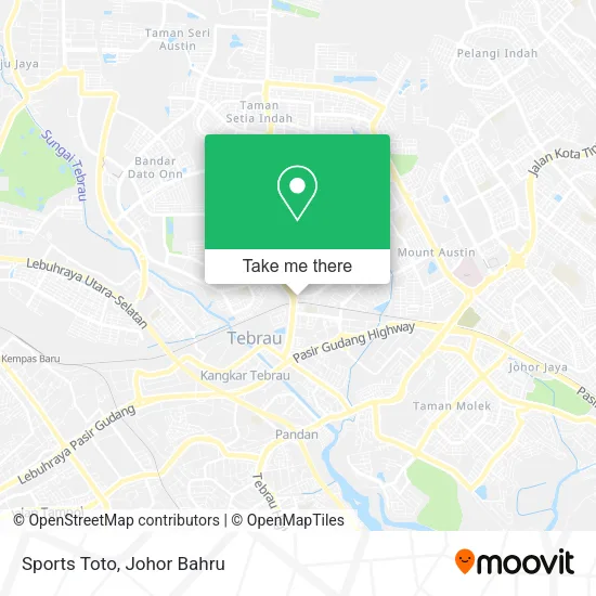 Sports Toto map