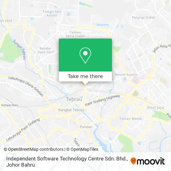 Independent Software Technology Centre Sdn. Bhd. map