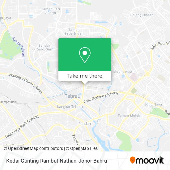 Kedai Gunting Rambut Nathan map