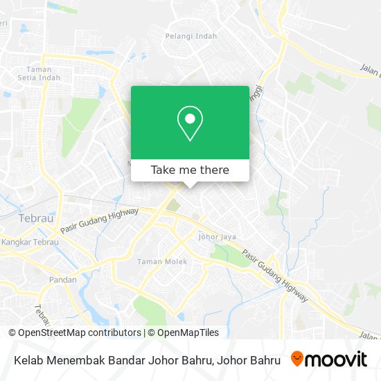 Kelab Menembak Bandar Johor Bahru map
