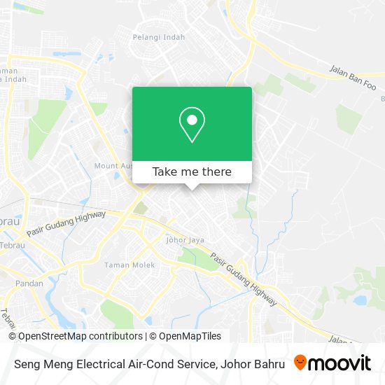 Seng Meng Electrical Air-Cond Service map