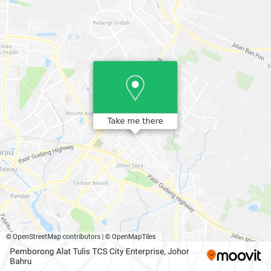 Pemborong Alat Tulis TCS City Enterprise map