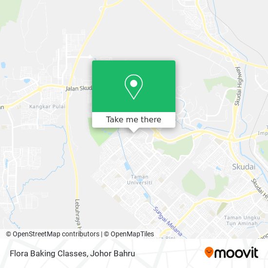 Flora Baking Classes map