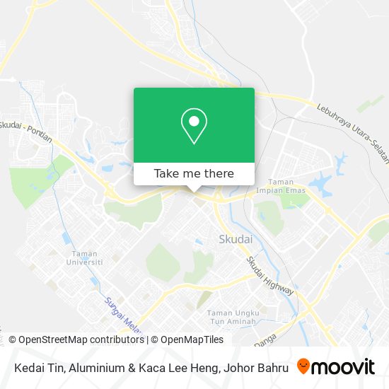 Kedai Tin, Aluminium & Kaca Lee Heng map