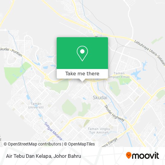 Air Tebu Dan Kelapa map