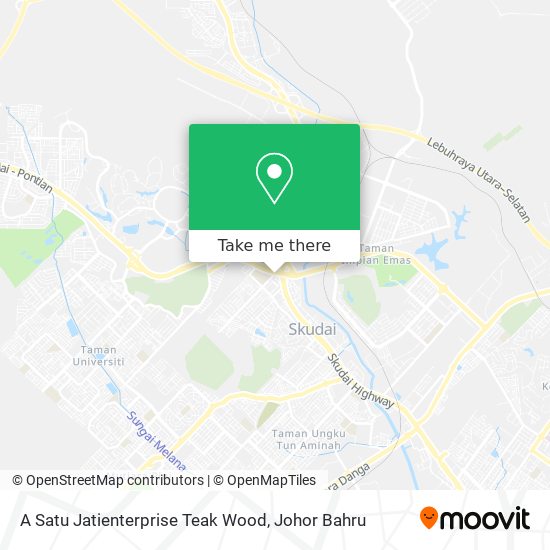 A Satu Jatienterprise Teak Wood map