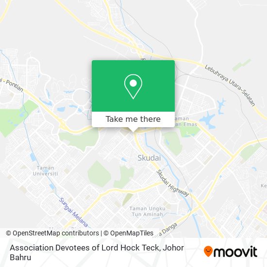 Association Devotees of Lord Hock Teck map
