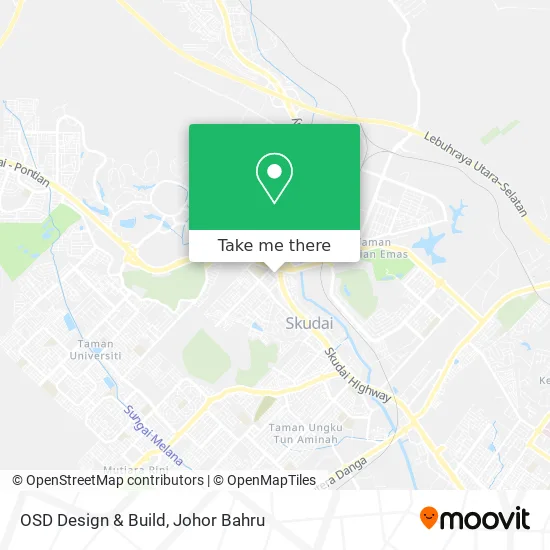 OSD Design & Build map