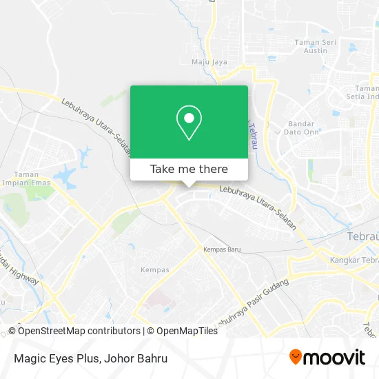 Magic Eyes Plus map