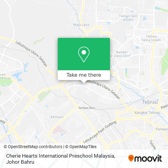Cherie Hearts International Preschool Malaysia map
