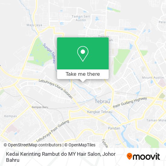Kedai Kerinting Rambut do MY Hair Salon map