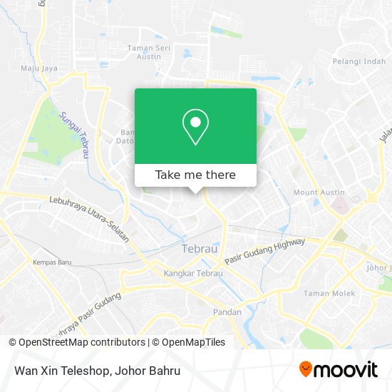 Wan Xin Teleshop map