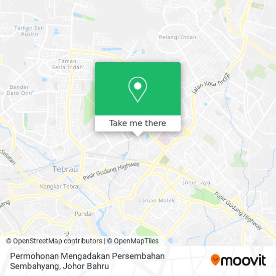 Permohonan Mengadakan Persembahan Sembahyang map