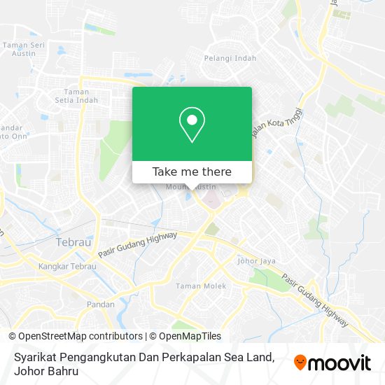 Syarikat Pengangkutan Dan Perkapalan Sea Land map