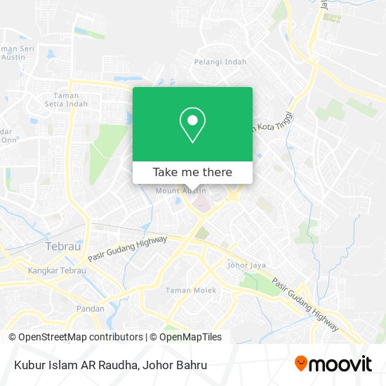 Kubur Islam AR Raudha map