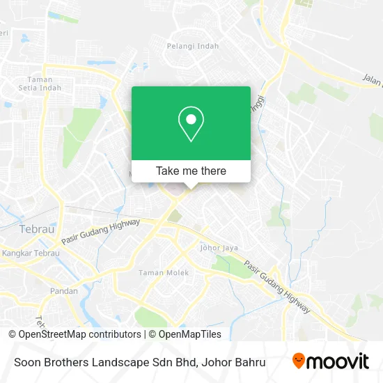 Soon Brothers Landscape Sdn Bhd map