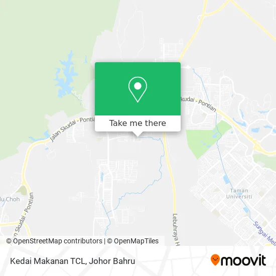 Kedai Makanan TCL map