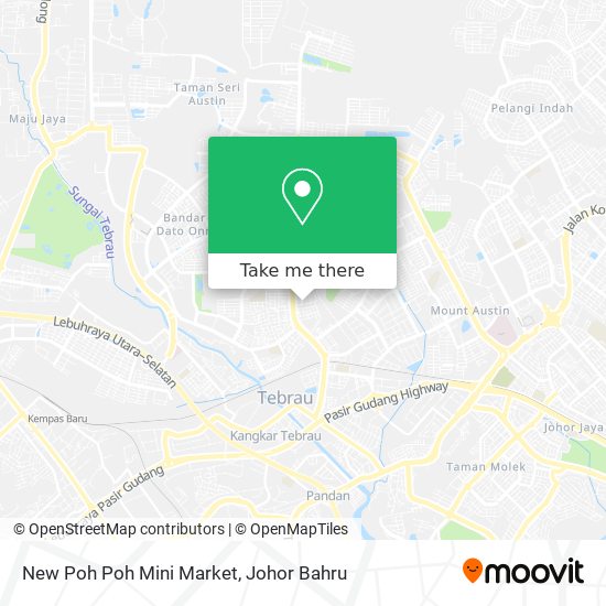 New Poh Poh Mini Market map