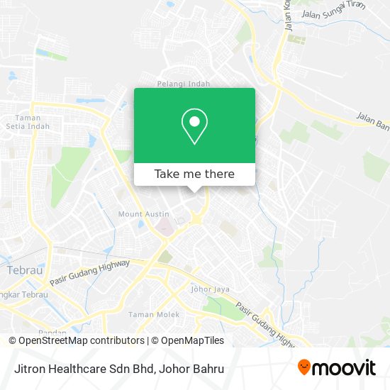 Jitron Healthcare Sdn Bhd map