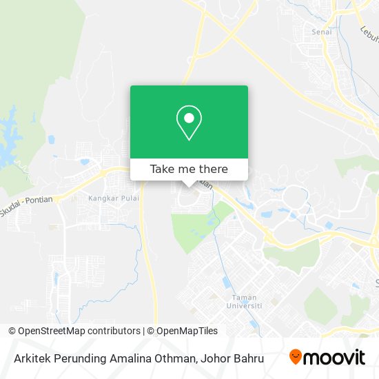 Arkitek Perunding Amalina Othman map