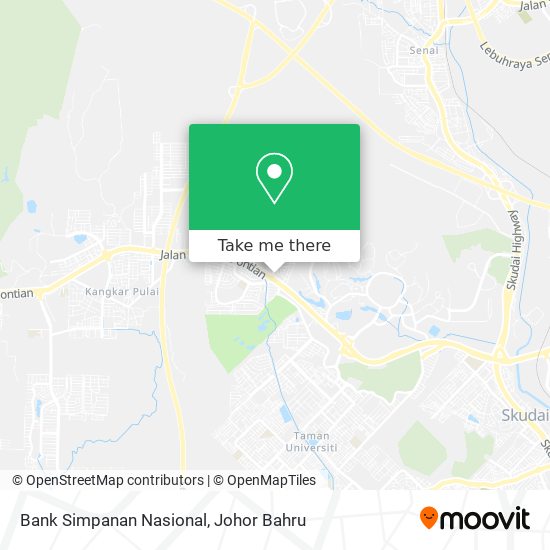 Bank Simpanan Nasional map