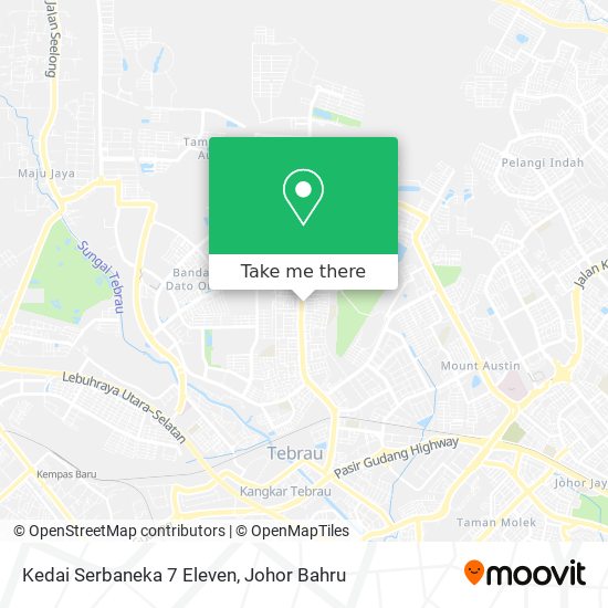 Kedai Serbaneka 7 Eleven map