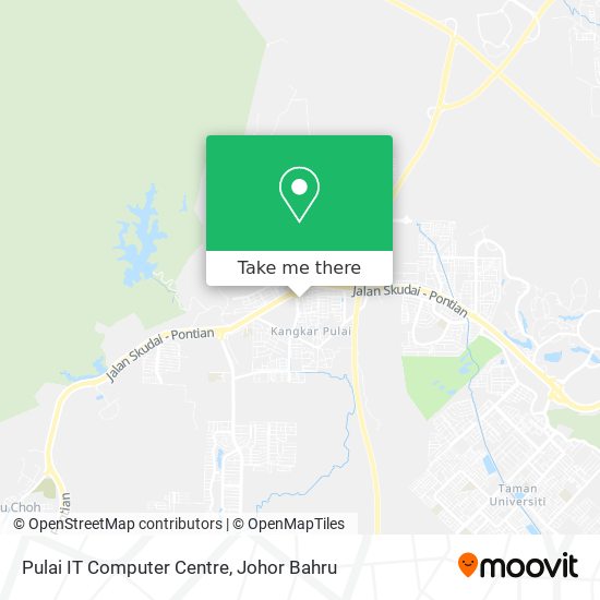 Pulai IT Computer Centre map