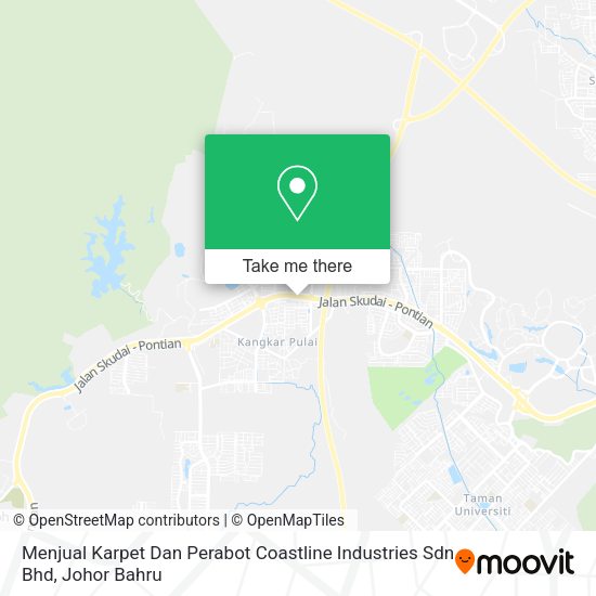 Menjual Karpet Dan Perabot Coastline Industries Sdn Bhd map