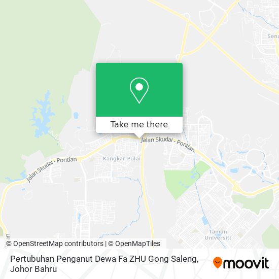 Pertubuhan Penganut Dewa Fa ZHU Gong Saleng map