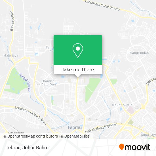 Tebrau map