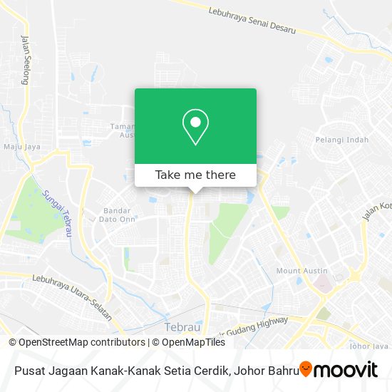 Pusat Jagaan Kanak-Kanak Setia Cerdik map