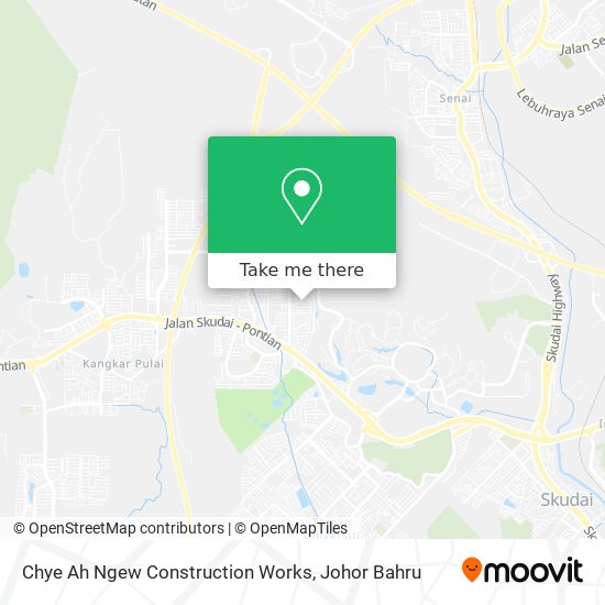 Chye Ah Ngew Construction Works map