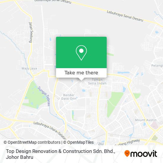 Top Design Renovation & Construction Sdn. Bhd. map