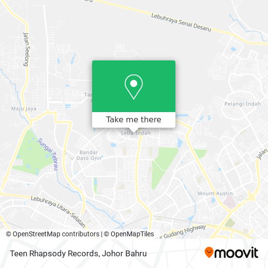 Teen Rhapsody Records map