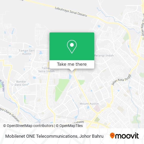Mobilenet ONE Telecommunications map