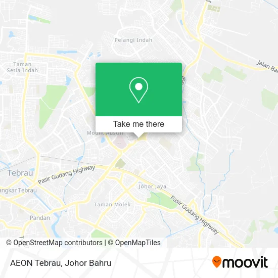 AEON Tebrau map