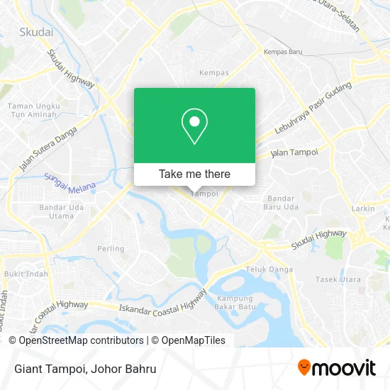 Giant Tampoi map