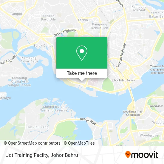 Jdt Training Facilty map