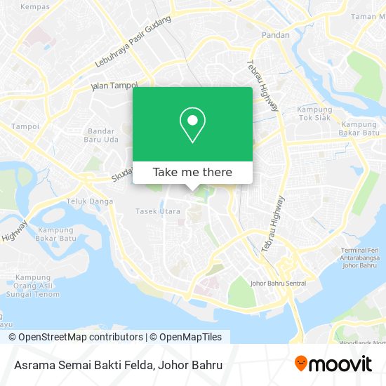 Asrama Semai Bakti Felda map