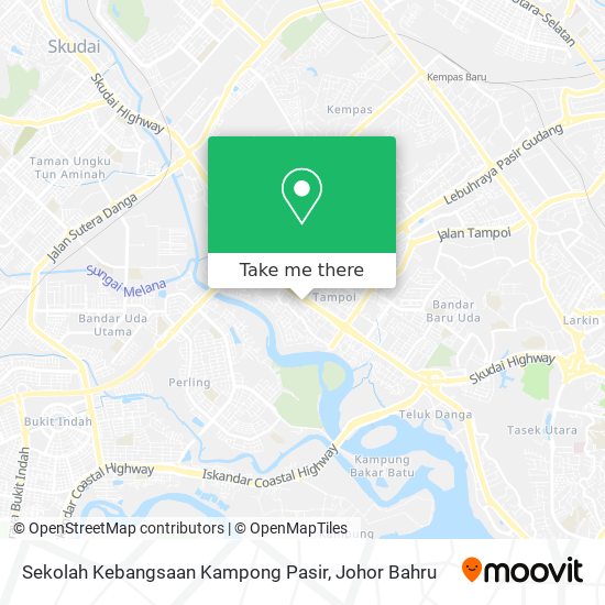 Sekolah Kebangsaan Kampong Pasir map