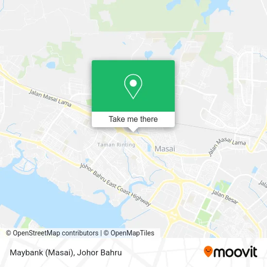 Maybank (Masai) map